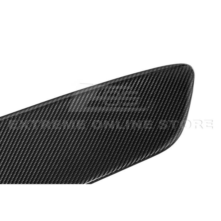 2015-23 Ford Mustang DRY CARBON FIBER Rear Seat Decorative Board Cover