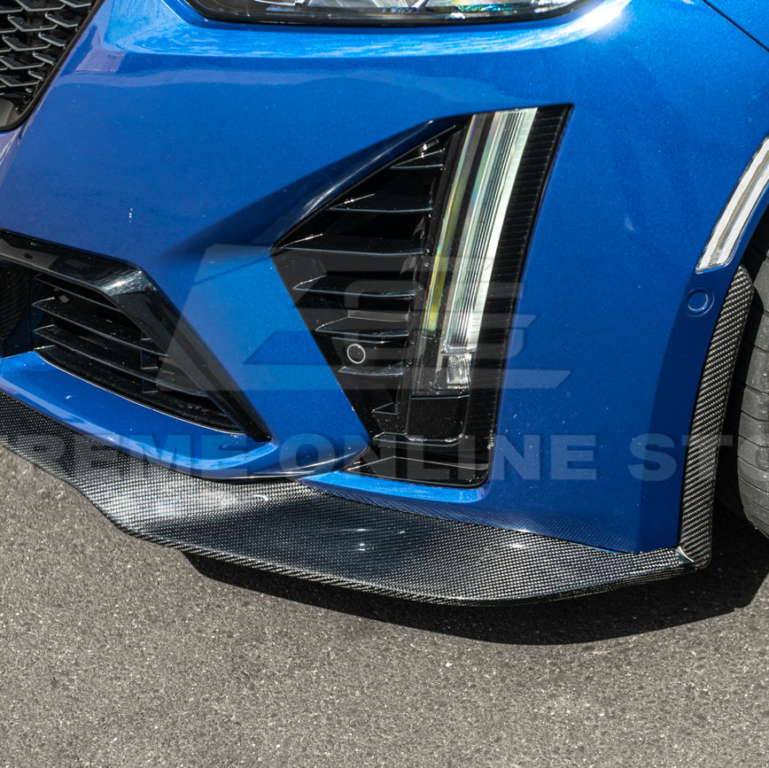 2020-24 Cadillac CT5-V Blackwing Front Lip Splitter &amp; Winglets