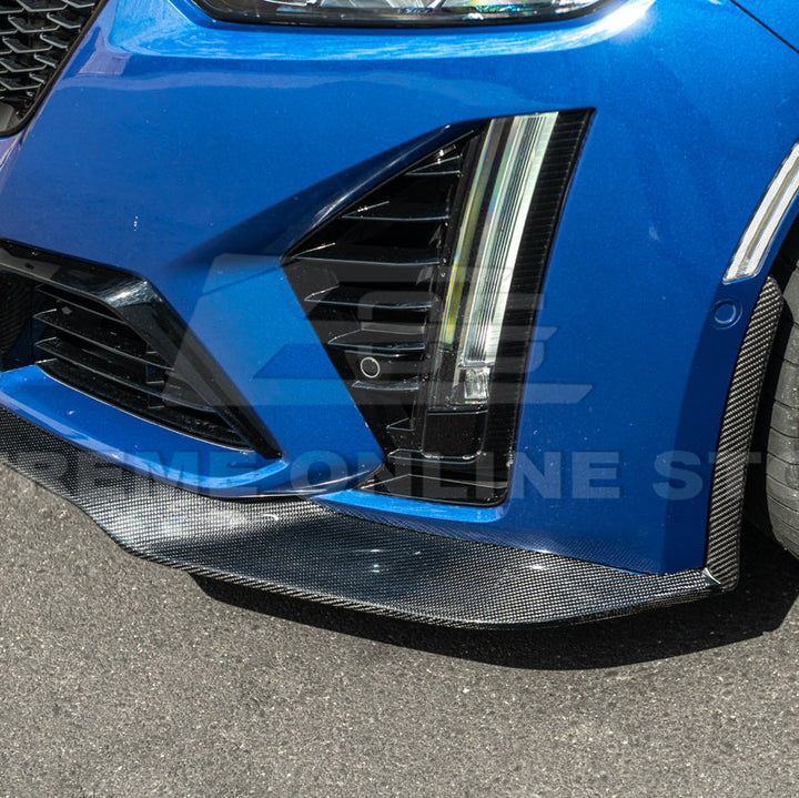 2020-24 Cadillac CT5-V Blackwing Front Lip Splitter &amp; Winglets