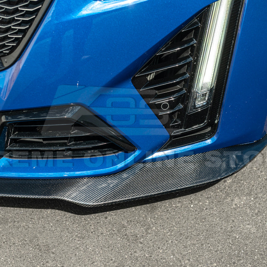 2020-24 Cadillac CT5-V Blackwing Front Lip Splitter &amp; Winglets