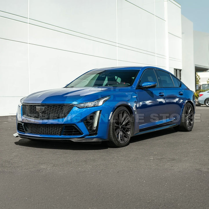 2020-24 Cadillac CT5-V Blackwing Front Lip Splitter &amp; Winglets
