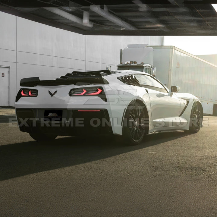 2014-19 Corvette C7 Smoke / Clear Lens Rear Taillight