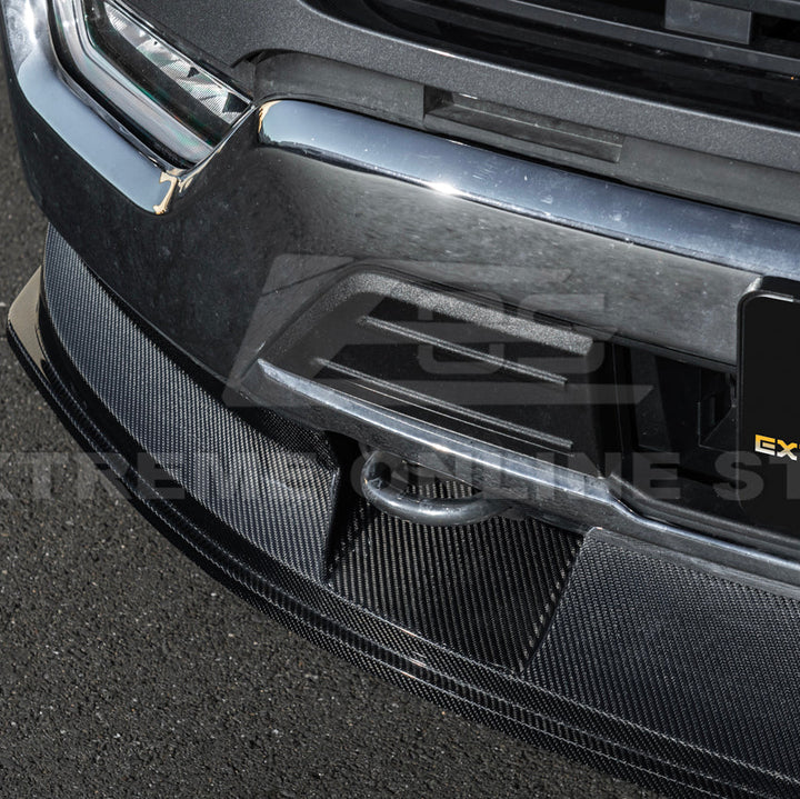 2021-Up Ford F-150 EOS Performance CARBON FIBER 2Pcs Front Bumper Lip Splitter