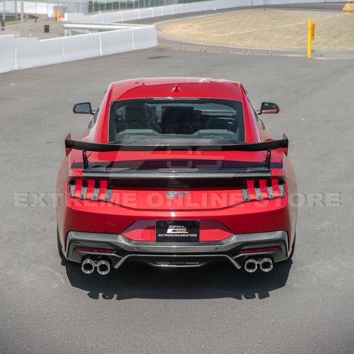 2024-Up Ford Mustang S650 Coupe APR Style Rear High Wing Spoiler