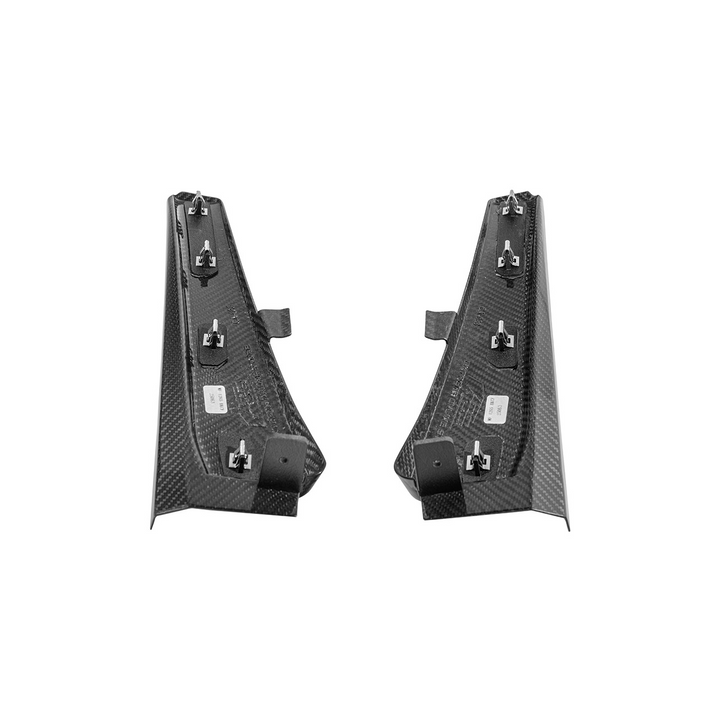Corvette C8 Z06 XL Extended V2 Style Front Mud Flaps Guard