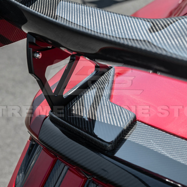 2024-Up Ford Mustang S650 Coupe APR Style Rear High Wing Spoiler