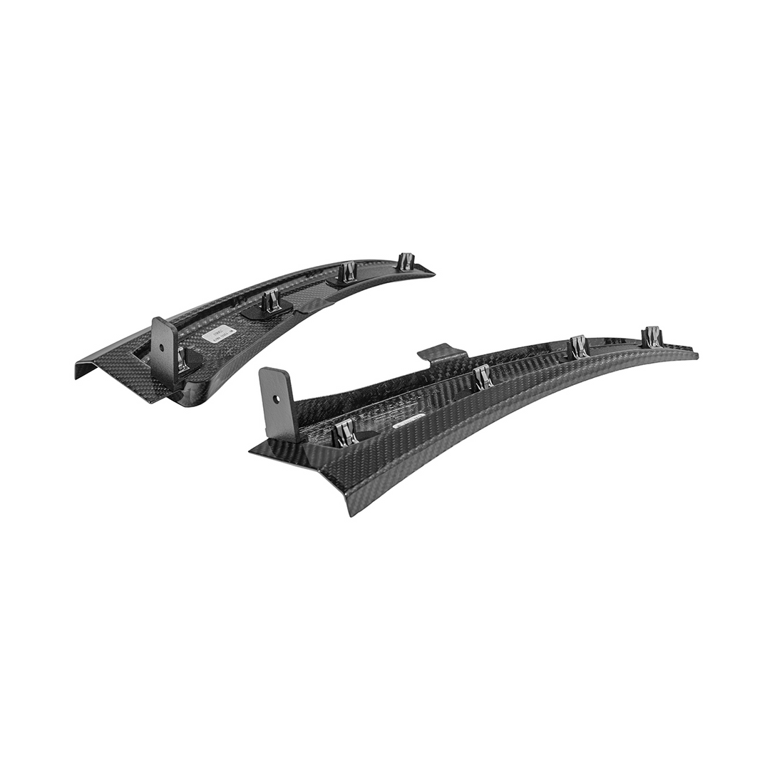 Corvette C8 Z06 XL Extended V2 Style Front Mud Flaps Guard