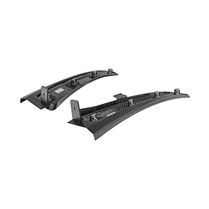 Corvette C8 Z06 XL Extended V2 Style Front Mud Flaps Guard