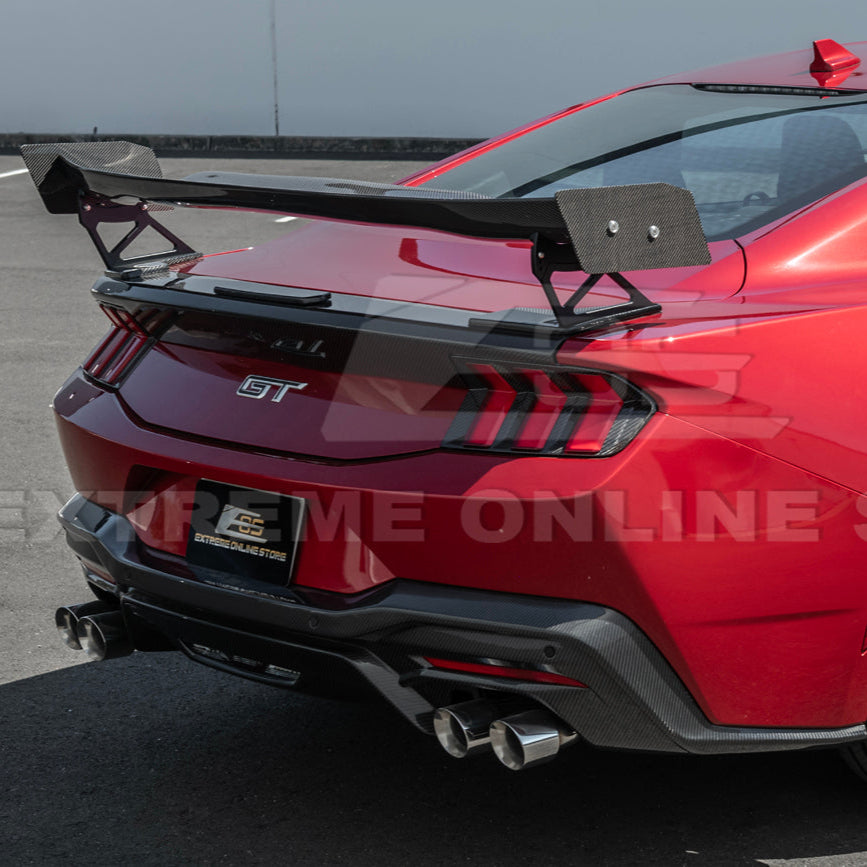 2024-Up Ford Mustang S650 Coupe APR Style Rear High Wing Spoiler
