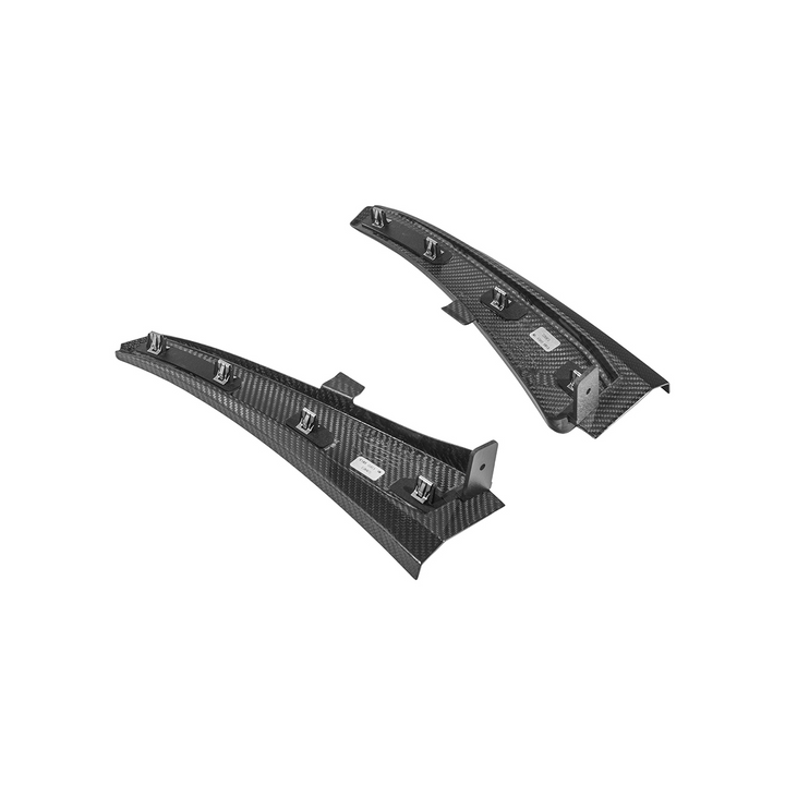 Corvette C8 Z06 XL Extended V2 Style Front Mud Flaps Guard