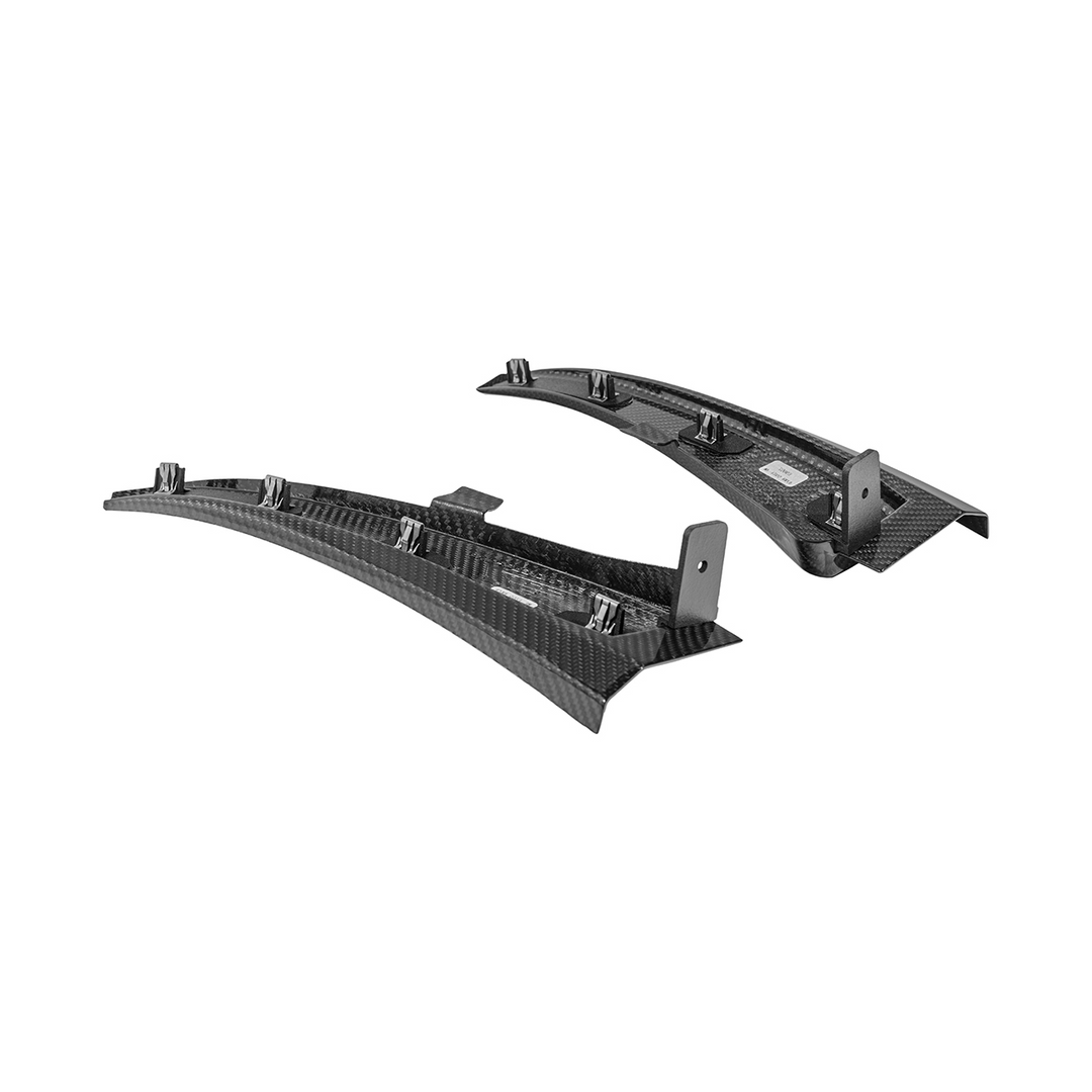 Corvette C8 Z06 XL Extended V2 Style Front Mud Flaps Guard