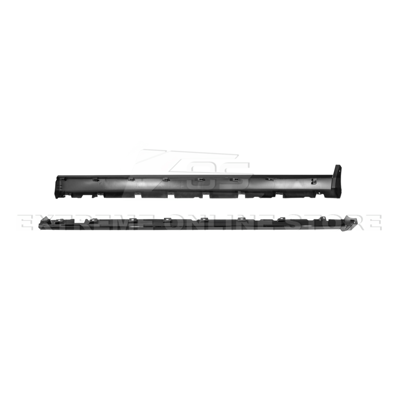 2010-14 Ford S197 Mustang GT500 Style Side Skirts Extension Pair