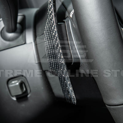 2020-Up Corvette C8 DRY CARBON FIBER Steering Wheel Paddle Shifters Replacement