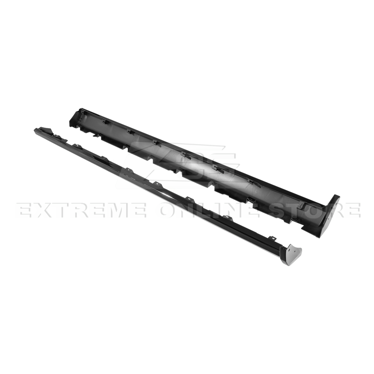 2010-14 Ford S197 Mustang GT500 Style Side Skirts Extension Pair