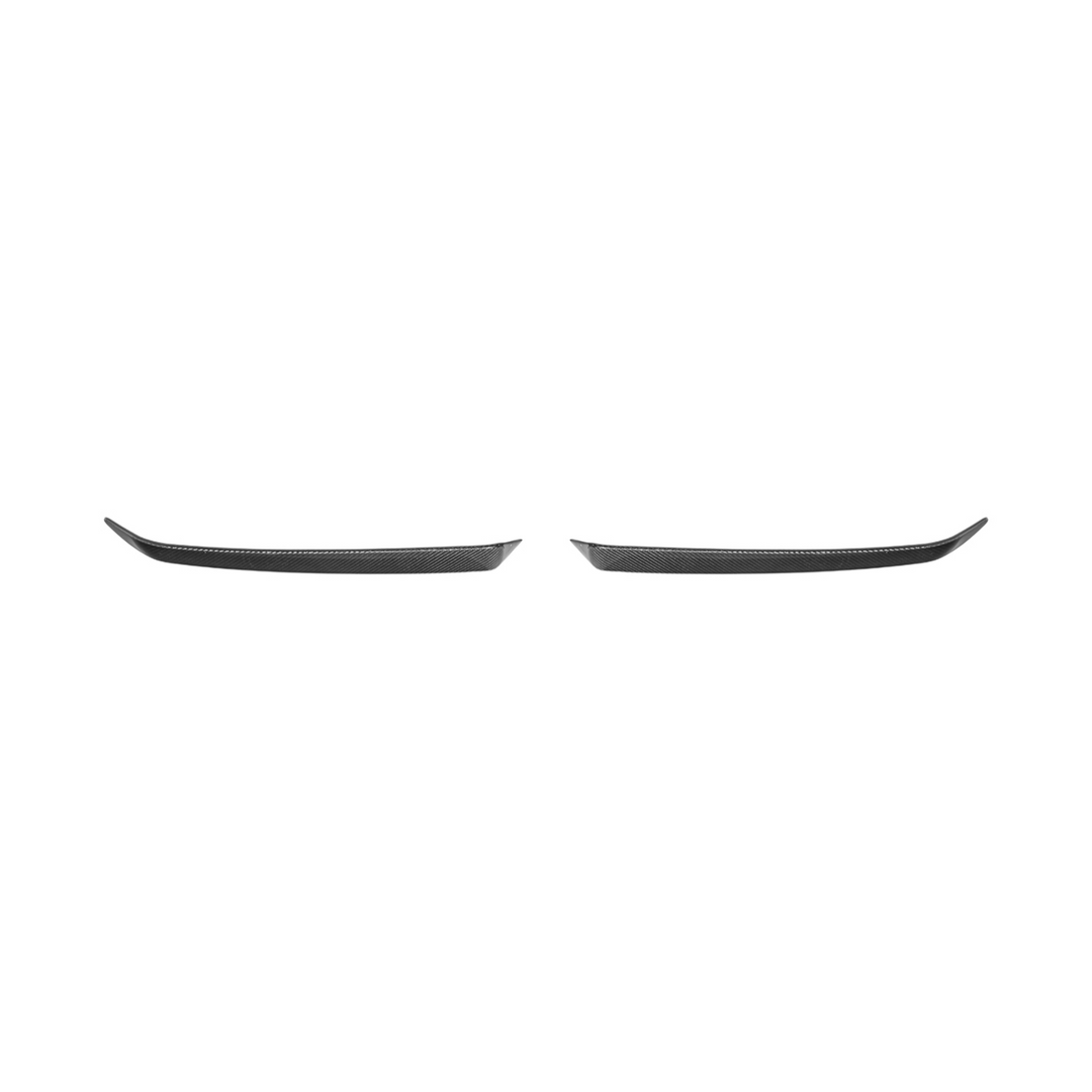 Corvette C8 Z06 DRY CARBON FIBER 1.5" Extended Rear Wing Wickerbill Winglets