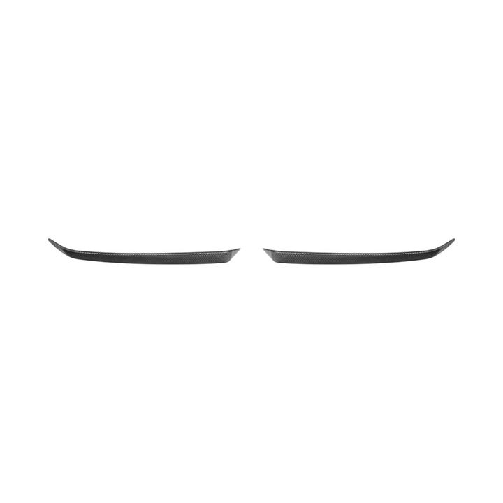 Corvette C8 Z06 DRY CARBON FIBER 1.5" Extended Rear Wing Wickerbill Winglets