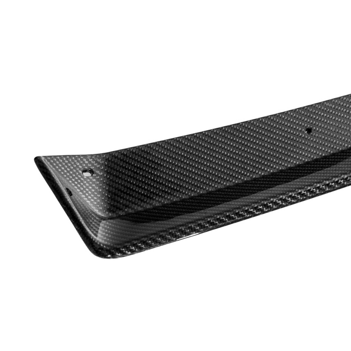 Corvette C8 Z06 DRY CARBON FIBER 1.5" Extended Rear Wing Wickerbill Winglets