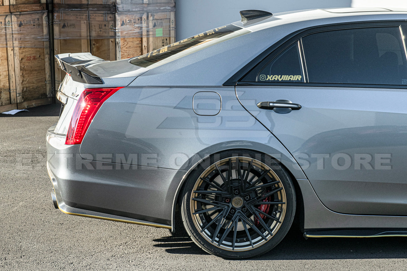 Shop 2016-19 Cadillac CTS-V Carbon Fiber Rear Spoiler
