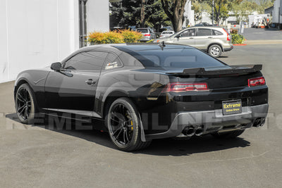 2014-15 Camaro Smoke Tinted Wickerbill Spoiler