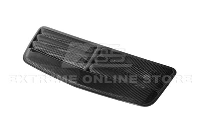 2024-Up Ford Mustang Carbon Fiber Front Upper Hood Vent Insert Cover