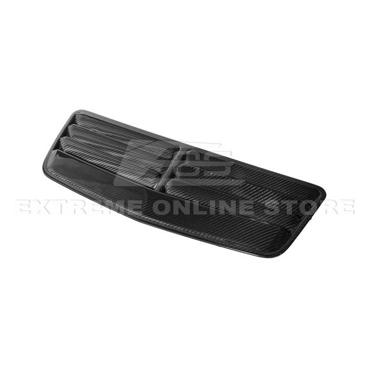 2024+ Ford Mustang DRY CARBON FIBER Front Hood Vent