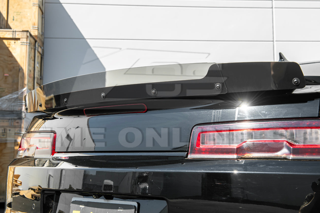 2014-15 Camaro Smoke Tinted Wickerbill Spoiler