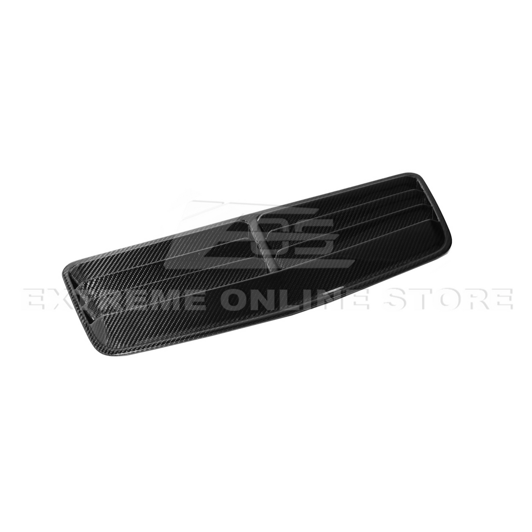 2024+ Ford Mustang DRY CARBON FIBER Front Hood Vent