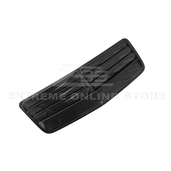 2024+ Ford Mustang DRY CARBON FIBER Front Hood Vent