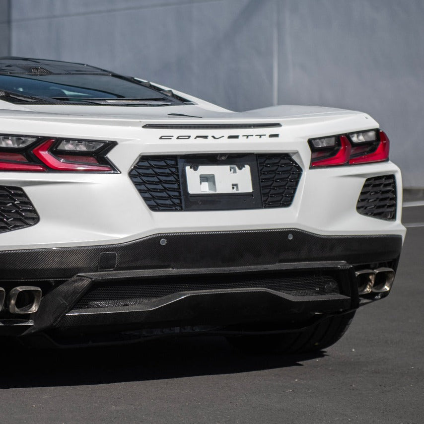 Corvette C8 License Plate Backing