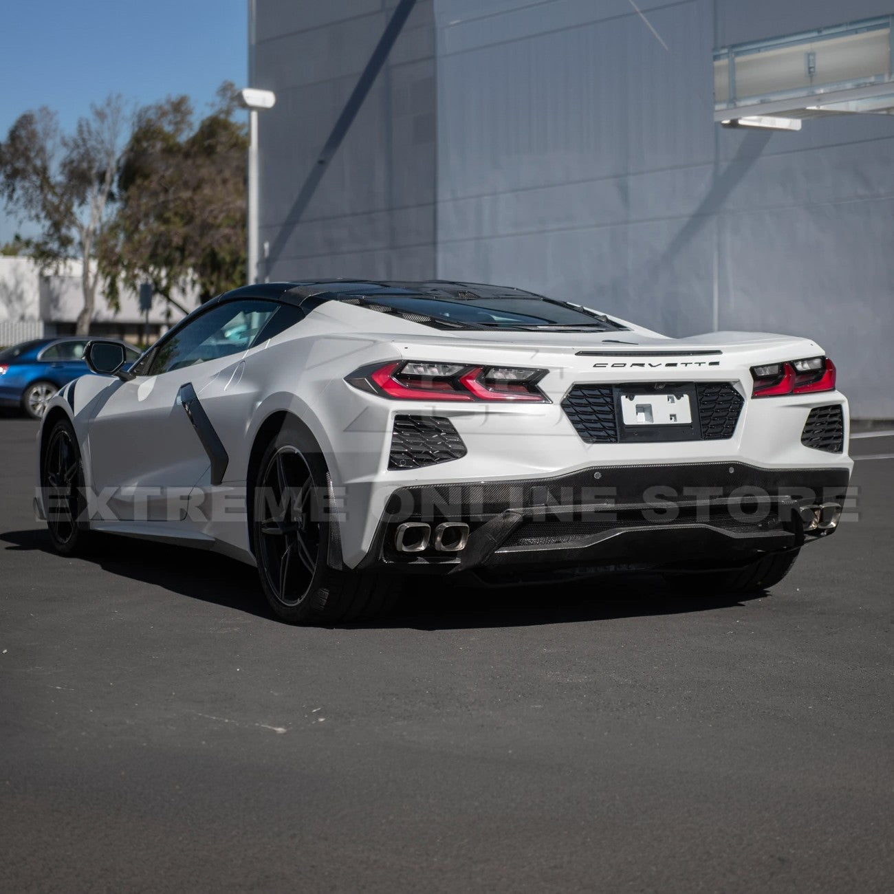 Chevrolet Corvette C8 License Plate Backing