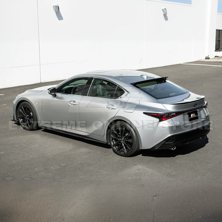 2021-Up Lexus IS Novel Style Front Lip Splitter &amp; Side Skirts