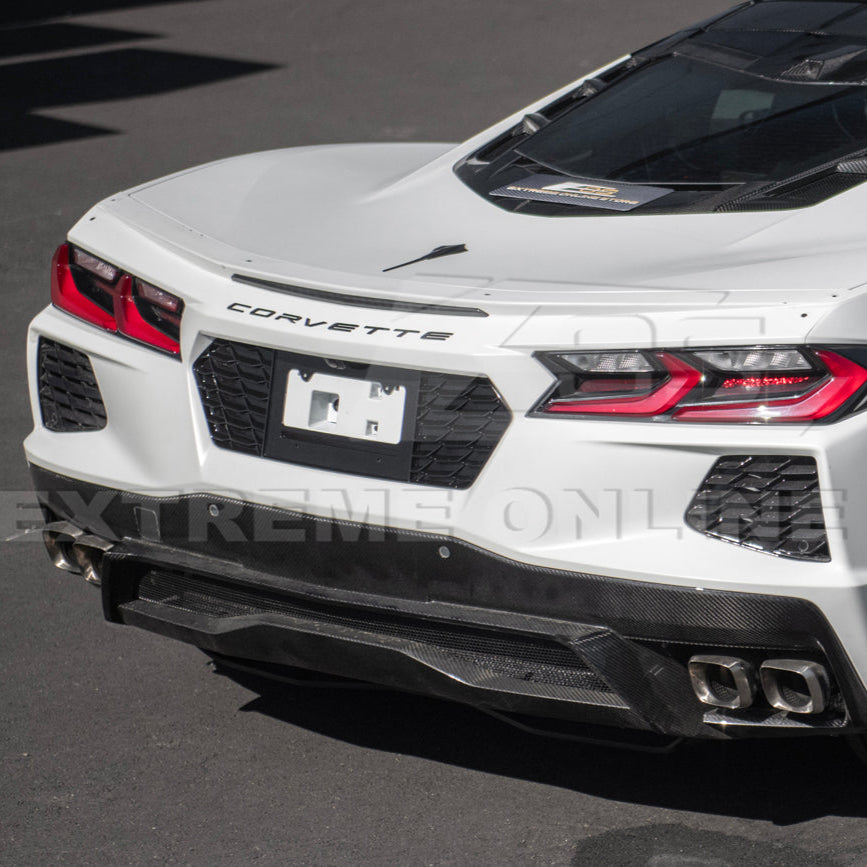 Chevrolet Corvette C8 License Plate Backing
