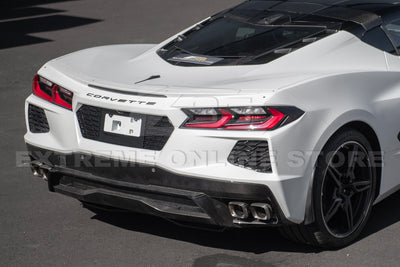 Corvette C8 License Plate Backing