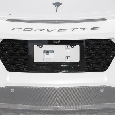 Chevrolet Corvette C8 License Plate Backing