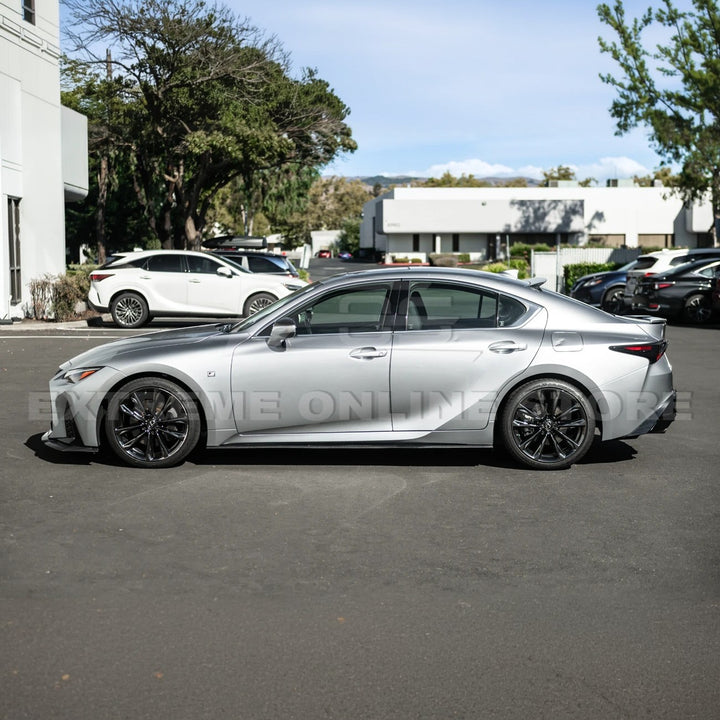 2021-Up Lexus IS Novel Style Side Skirts Panel Extensions