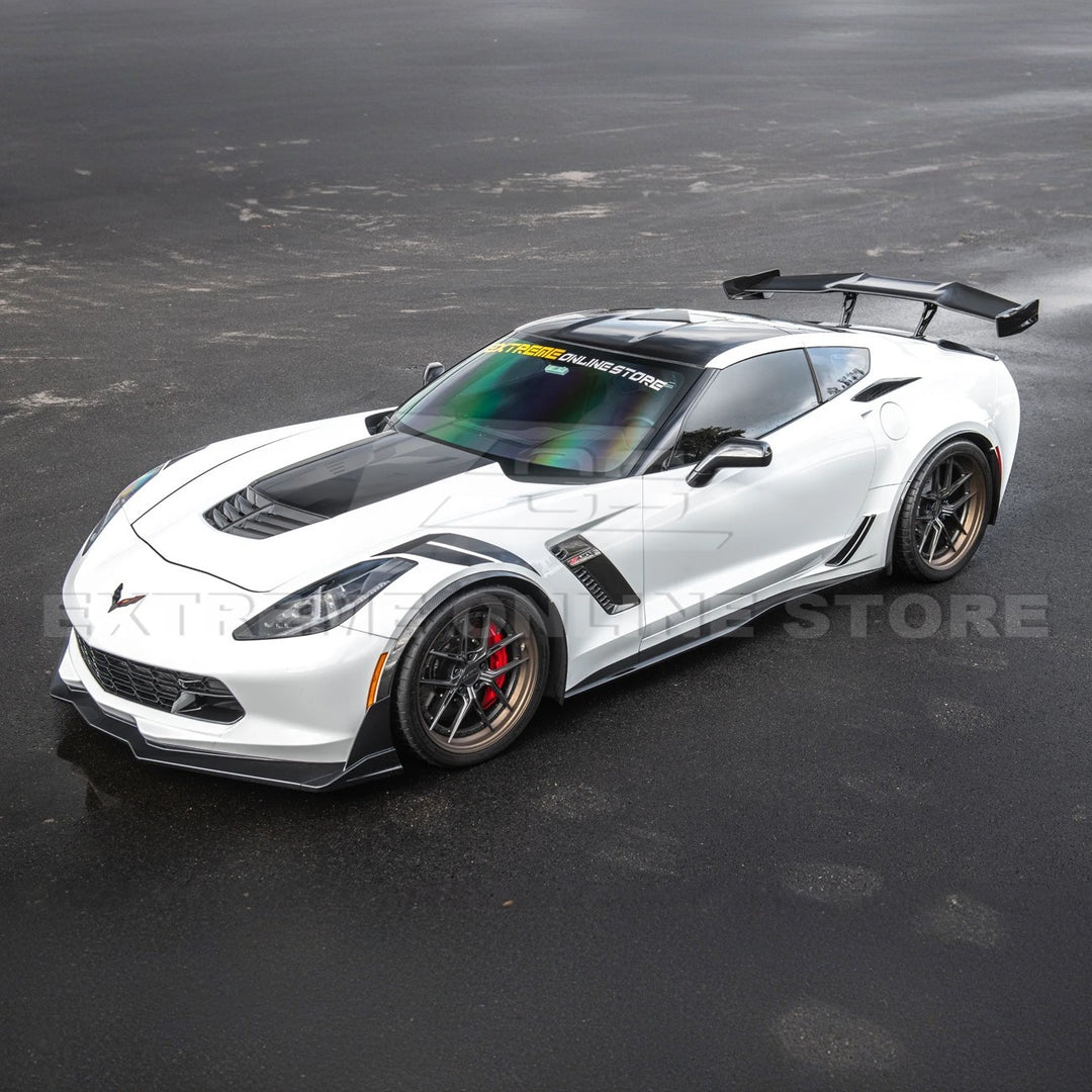 Corvette C7 ZR1 ZTK Conversion Rear Spoiler High Wing