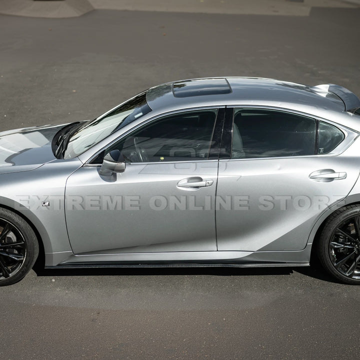 2021-Up Lexus IS Novel Style Side Skirts Panel Extensions