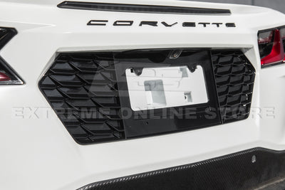 Corvette C8 License Plate Backing