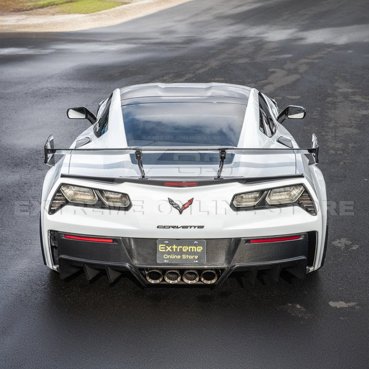 Corvette C7 ZR1 ZTK Conversion Rear Spoiler High Wing