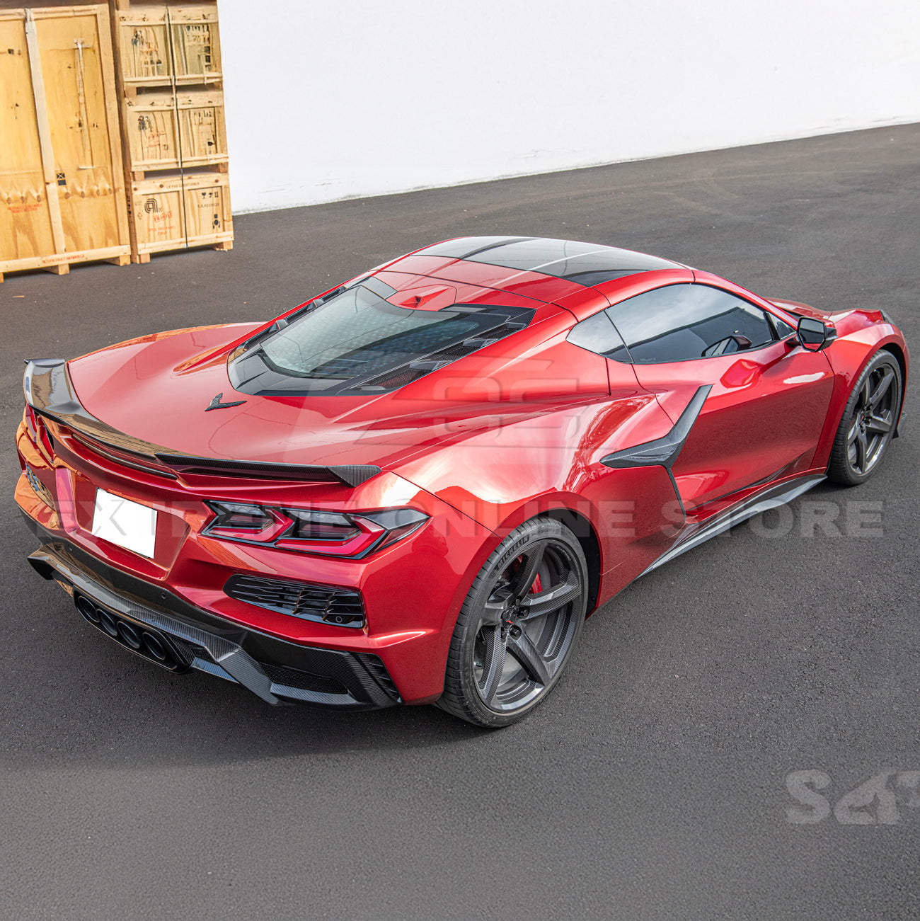 Chevrolet Corvette C8 Z06 Rear Ducktail Spoiler