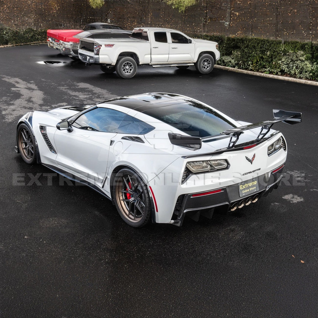 Corvette C7 ZR1 ZTK Conversion Rear Spoiler High Wing