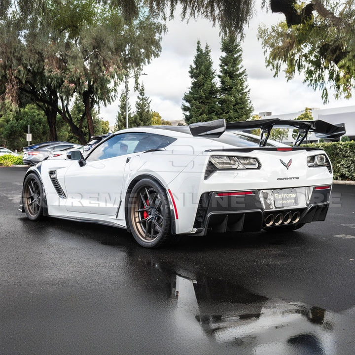 Corvette C7 ZR1 ZTK Conversion Rear Spoiler High Wing