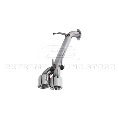 2025-Up Toyota Camry Muffler Delete Single Exit | Burnt Tip Axle Back Exhaust