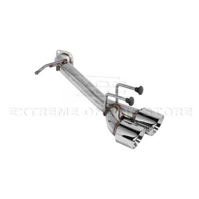 2025-Up Toyota Camry Muffler Delete Single Exit | Burnt Tip Axle Back Exhaust