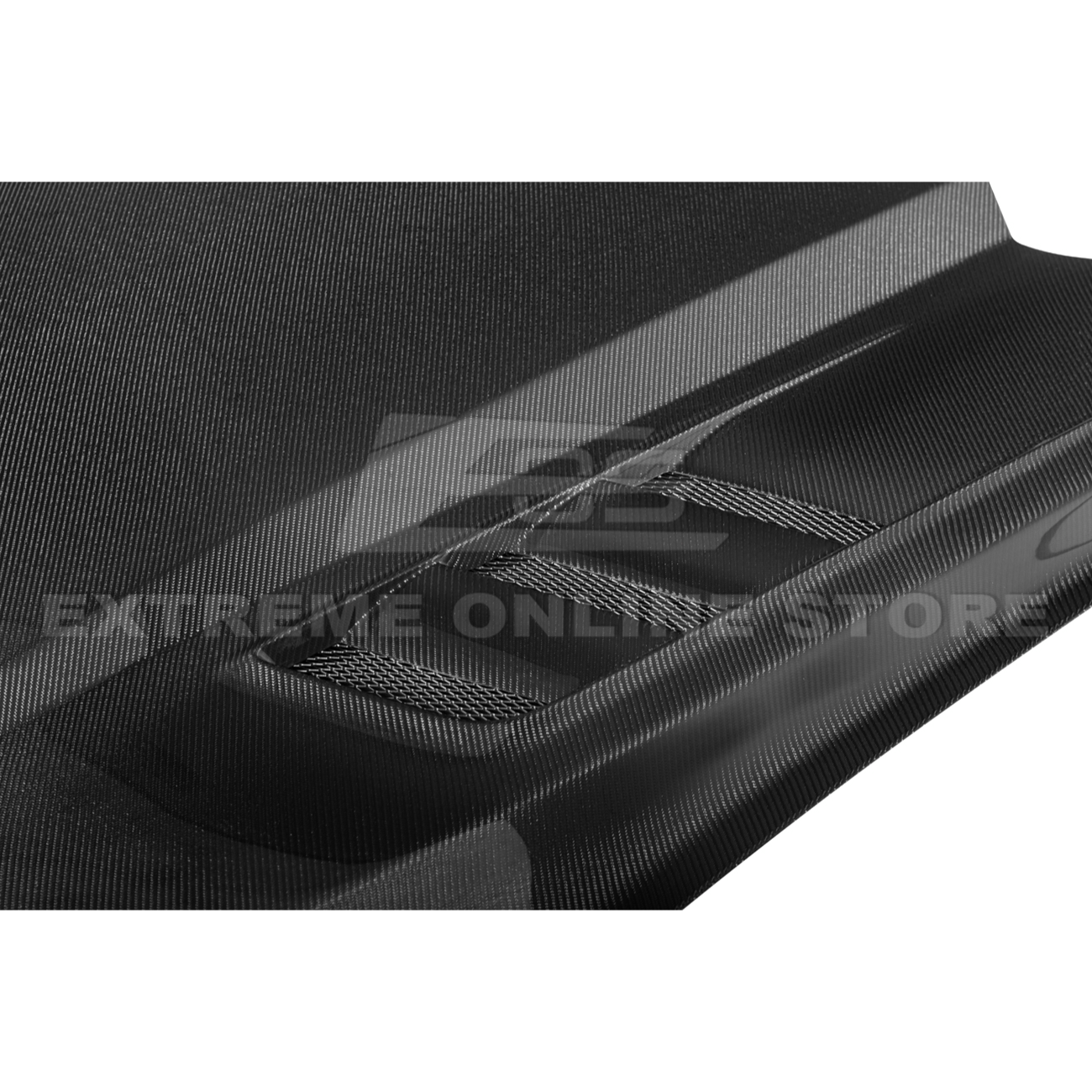 2015-17 Ford Mustang Terminator Style Front Hood Vented Cover