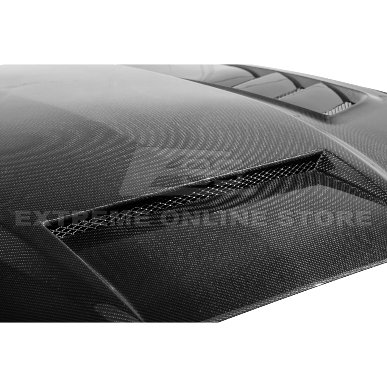 2015-17 Ford Mustang Terminator Style Front Hood Vented Cover