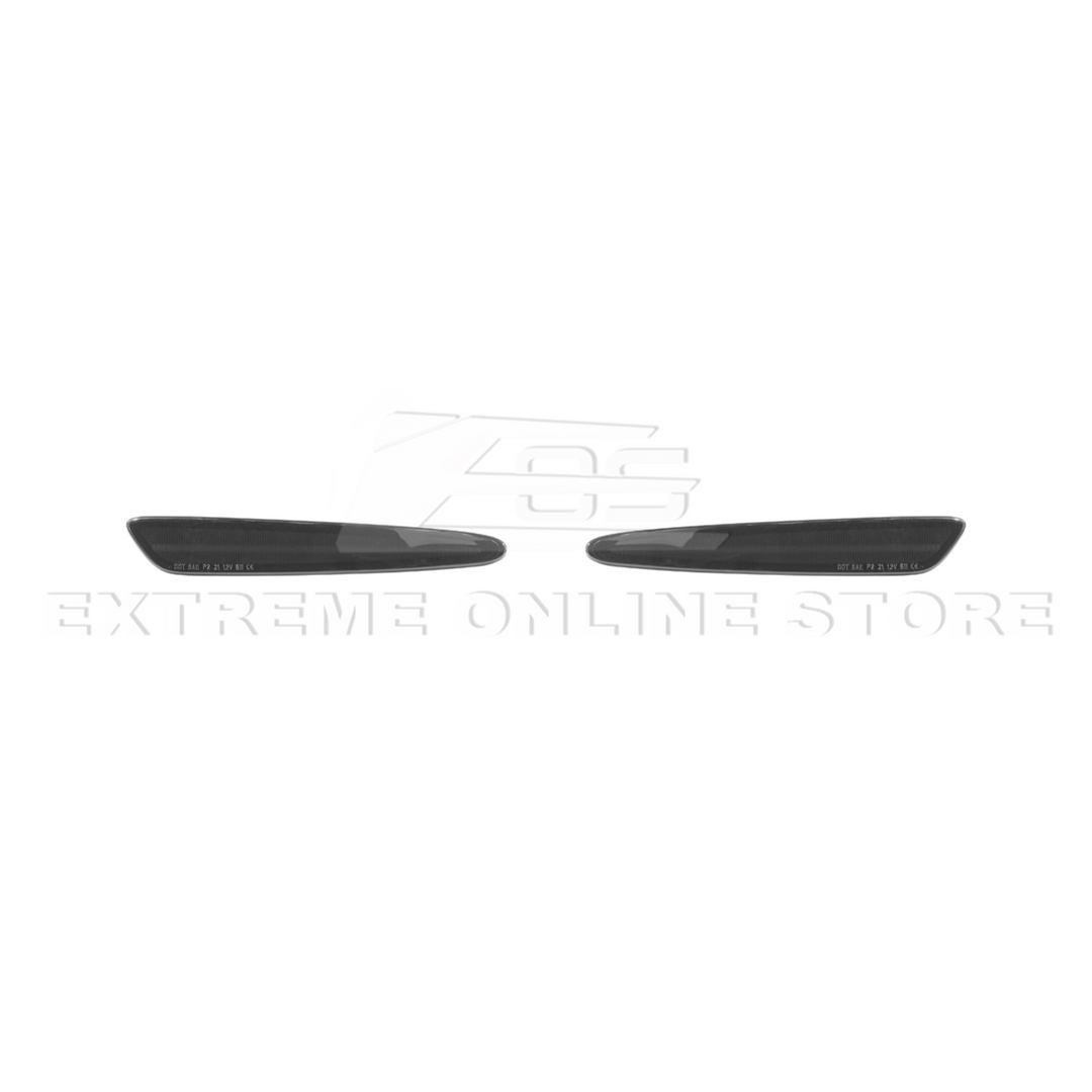 Corvette C6 Front &amp; Rear Amber Light LED Side Markers Pair