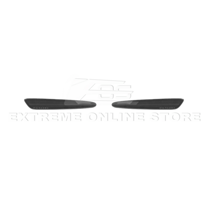 Corvette C6 Front &amp; Rear Amber Light LED Side Markers Pair