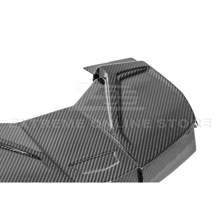 2022-Up Cadillac CT5-V Blackwing DRY Carbon Fiber Replacement Front Engine Cover