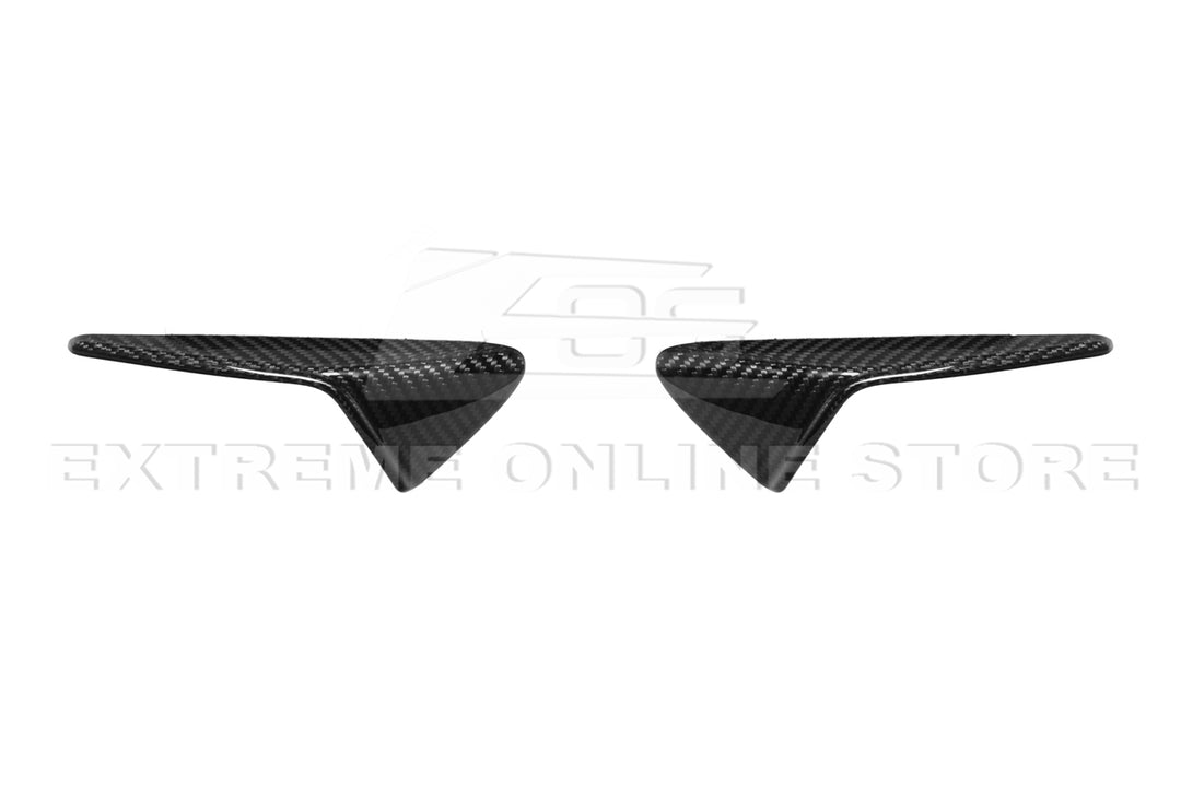 2020-23 Tesla Model 3 &amp; 20-24 Y Carbon Fiber Exterior Door Camera Covers